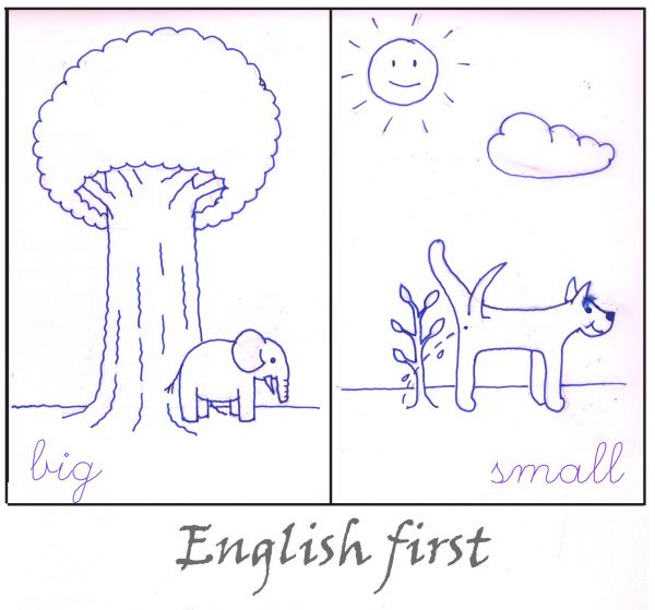 Карикатура: English first-01, Иван Туркин