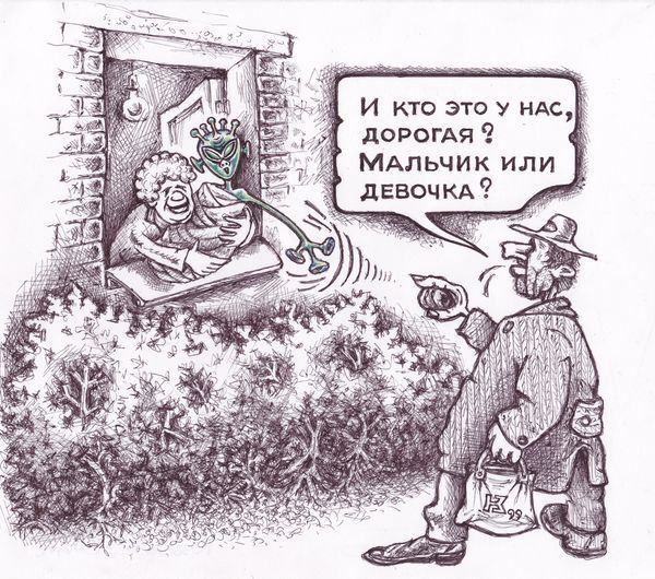 Карикатура, Кузьмин Михаил