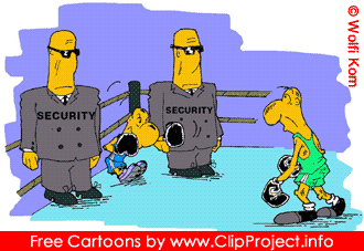 Карикатура: Security, W Korn