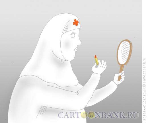 Карикатура: Красный крест, Тарасенко Валерий