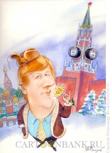 Карикатура: Чубайс Анатолий и Кремль, Сергеев Александр