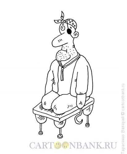 Карикатура: На ходулях, Тарасенко Валерий