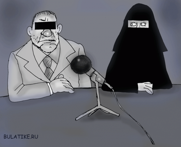 Карикатура: БЕЗ СЛОВ, Булат Ирсаев