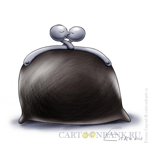 Карикатура: Любовь по расчету, Ёлкин Сергей