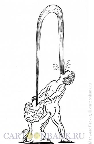 Карикатура: Самсон, Мельник Леонид