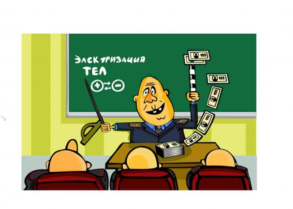 Карикатура: Инспектор Гибедедуев, Сомнамбула