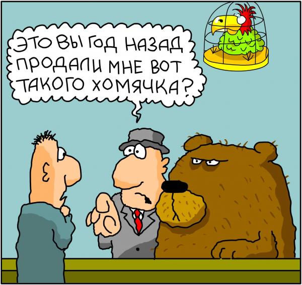 Карикатура: Это вы год назад...?, Дмитрий Бандура