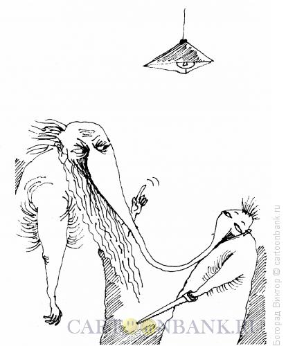 Карикатура: Отец и сын, Богорад Виктор