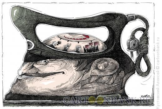 Карикатура: диктатура, Кустовский Алексей