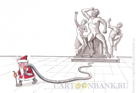 Карикатура: Год змеи., Сыченко Сергей