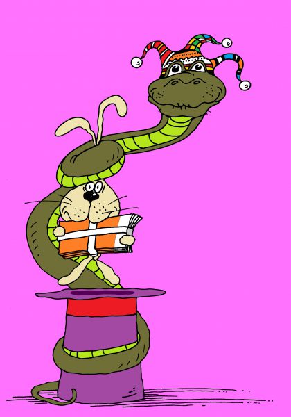 Карикатура: удачи!, михаил ларичев
