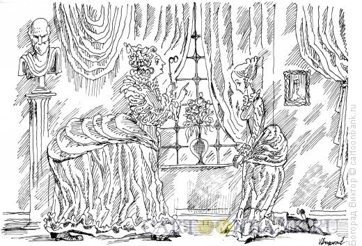 Карикатура: Урок благочестия, Богорад Виктор