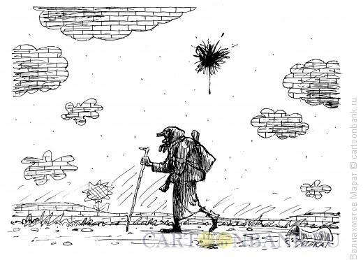 Карикатура: Горожанка, Валиахметов Марат