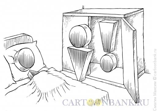 Карикатура: В шкафу, Смагин Максим