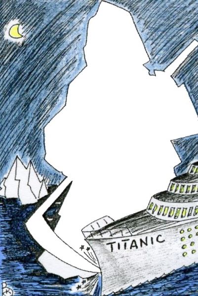 Карикатура: Айсберг, Валерий Каненков