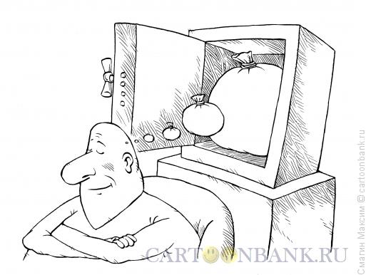 Карикатура: Дорогие мысли, Смагин Максим
