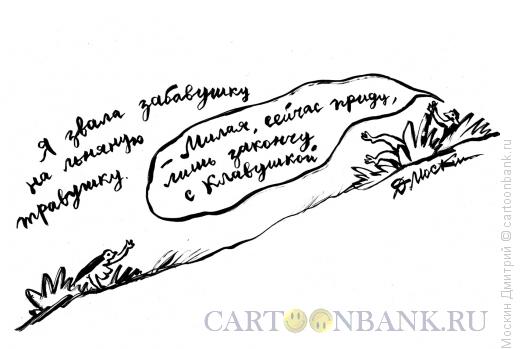 Карикатура: Дурилка - авторская форма, Москин Дмитрий