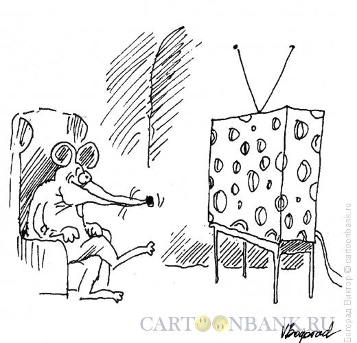 Карикатура: Лучший телевизор, Богорад Виктор