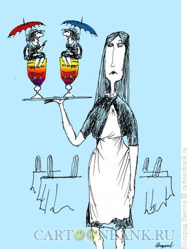 Карикатура: Сплетницы, Богорад Виктор