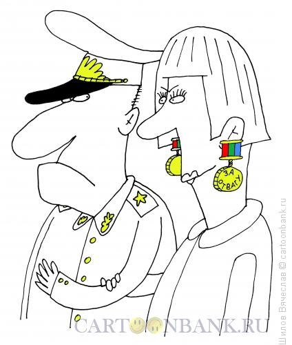 Карикатура: Медали, Шилов Вячеслав