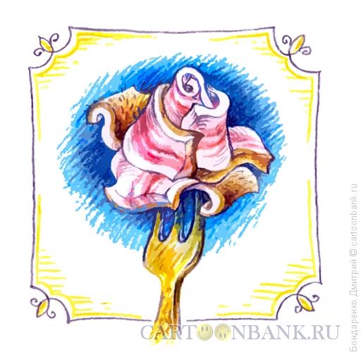 Карикатура: Украинская роза, Бондаренко Дмитрий