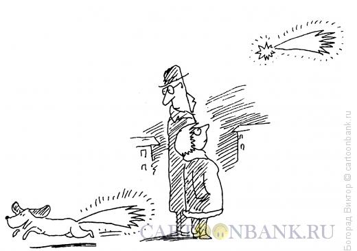 Карикатура: Метеорит, Богорад Виктор