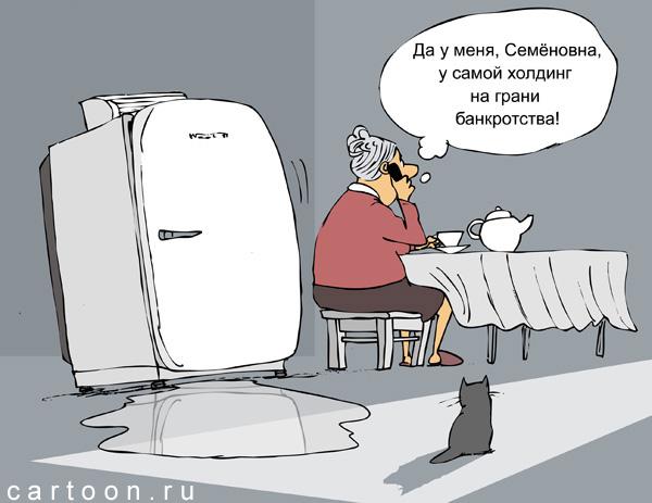 Карикатура: На грани банкротства, Зудин Александр