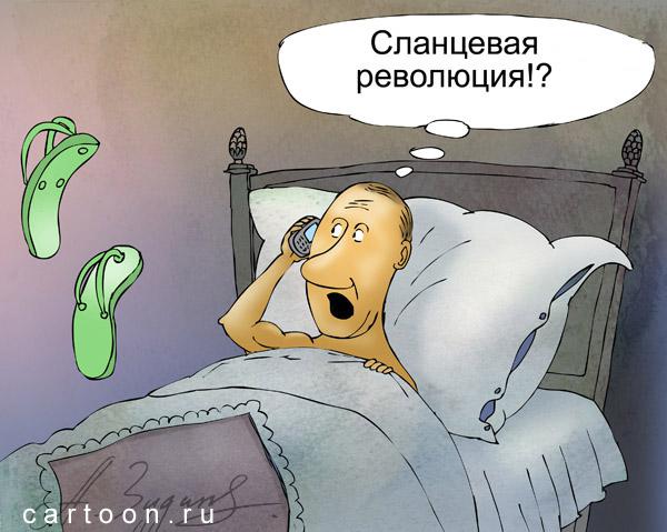 Карикатура: Сланцевая революция, Зудин Александр