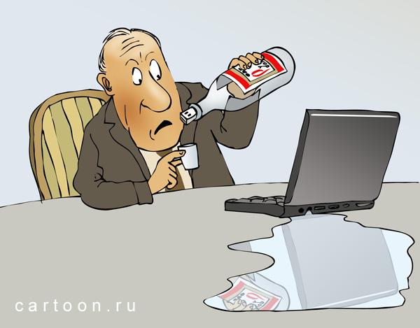 Карикатура: Без слов, Зудин Александр