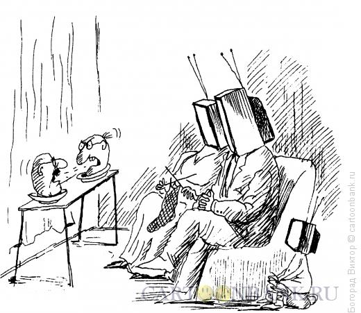 Карикатура: Семейка ящиков, Богорад Виктор