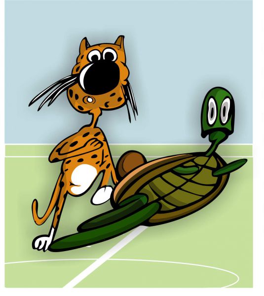 Карикатура: Дикий футбол, somnambula