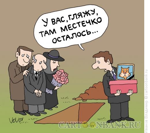 Карикатура: Пристроить кошку, Иванов Владимир