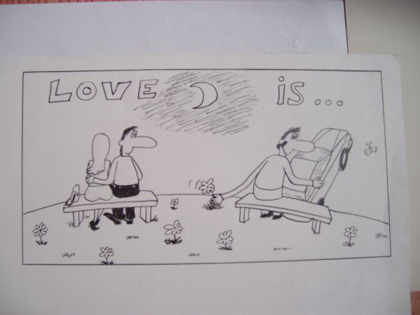 Карикатура: Love is......, Петров Александр