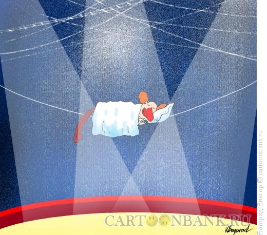 Карикатура: Ночь в цирке, Богорад Виктор