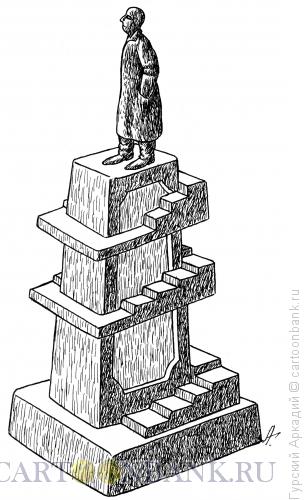 Карикатура: памятник, Гурский Аркадий