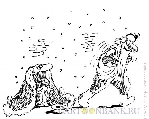 Карикатура: Щедрость, Богорад Виктор