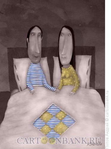Карикатура: Лоскутное одеяло, Попов Андрей
