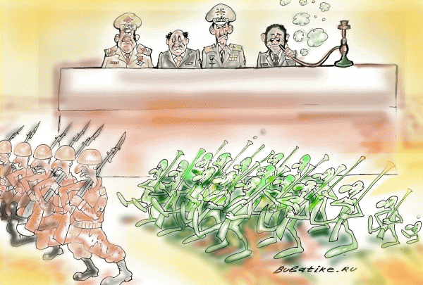 Карикатура: Откуда берутся зеленые человечки, Ирсаев Булат