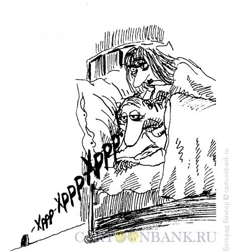 Карикатура: Мышиный храп, Богорад Виктор