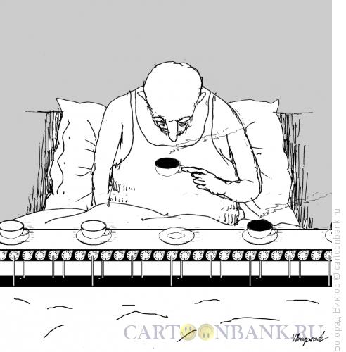 Карикатура: Утренний конвейер, Богорад Виктор