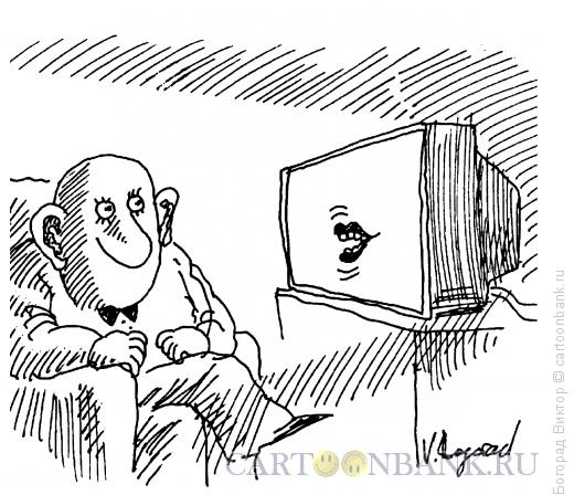 Карикатура: Говорящий рот, Богорад Виктор