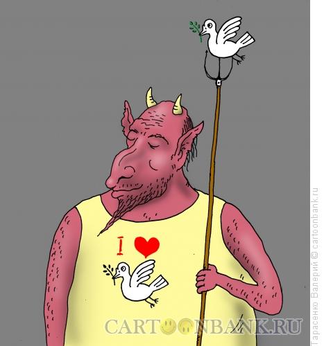 Карикатура: Сатанизм, Тарасенко Валерий