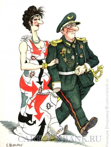 Карикатура: хозяин семьи, Ненашев Владимир