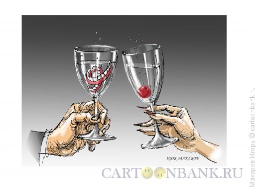 Карикатура: мезальянс, Макаров Игорь