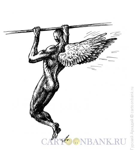 Карикатура: ангел, Гурский Аркадий