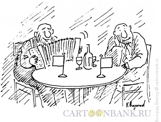 Карикатура: Переговоры с душой, Богорад Виктор