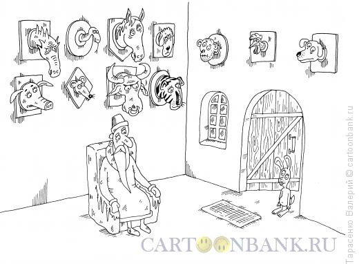 Карикатура: Год кролика, Тарасенко Валерий
