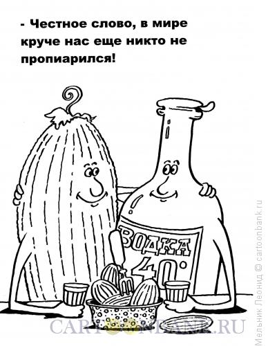 Карикатура: крутой пиар, Мельник Леонид