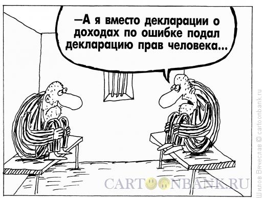 Карикатура: Декларация прав, Шилов Вячеслав