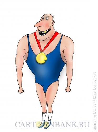 Карикатура: Блеск и нищета большого спорта, Тарасенко Валерий